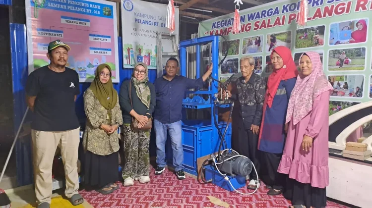 DPRD Samarinda Perkuat Pengelolaan Sampah Warga Lewat Bantuan Mesin Press