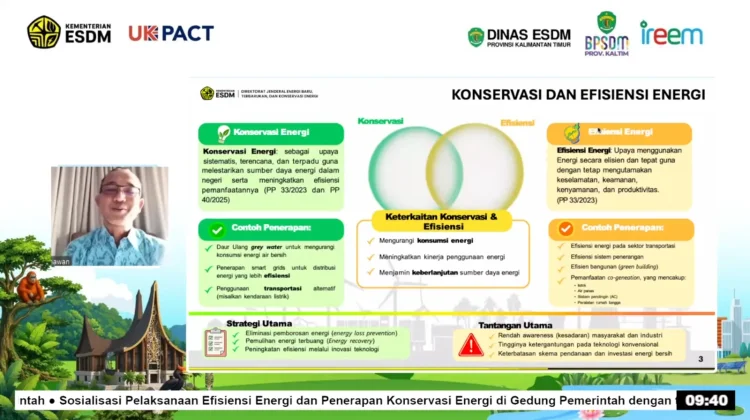 Kaltim Dinilai Unggul dalam Penerapan Program Konservasi Energi Nasional