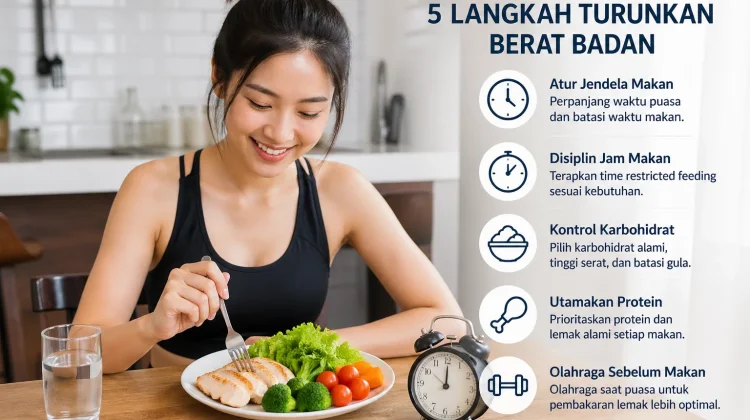 5 Langkah Turunkan Berat Badan dalam Seminggu, tanpa Diet Ketat