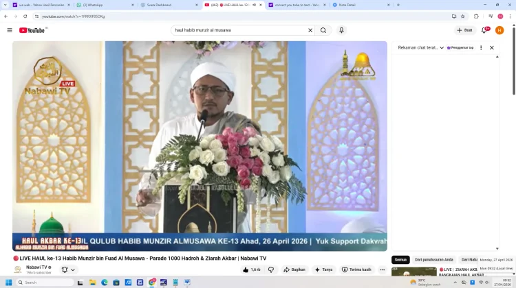 Manaqib Habib Mundir Kisah Perjuangan Dakwah Penuh Keteladanan
