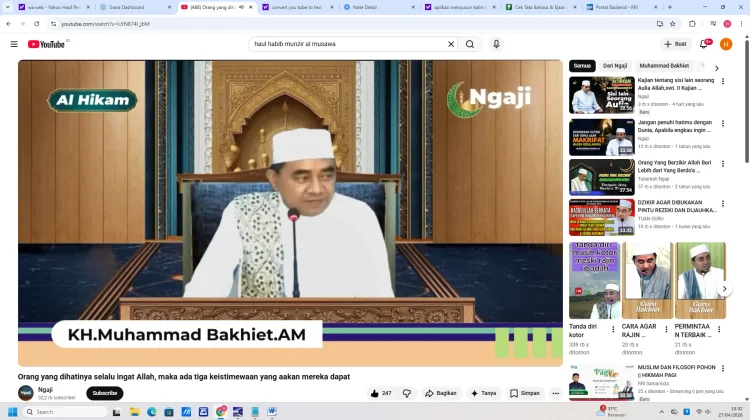 Keutamaan Berzikir Seorang Hamba Kepada  Allah SWT