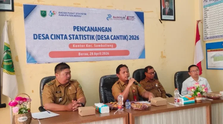 Pemkab Berau Perkuat Statistik Desa lewat Program Desa Cantik 2026