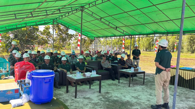 Polsek Muara Wahau dan PT KED Kolaborasi Tanam Jagung Dukung Ketahanan Pangan 2026