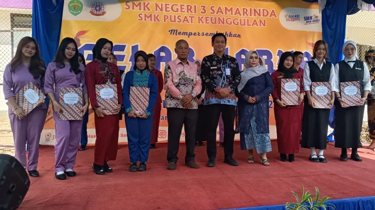SMK Negeri 3 Samarinda Lepas 357 Siswa, Tunjukkan Karya Nyata Lewat Gelar Karya