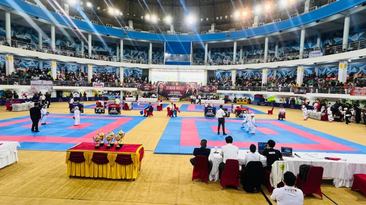 Sebanyak Ribuan Karateka Bertarung Memperebutkan Piala Menhan RI 2026
