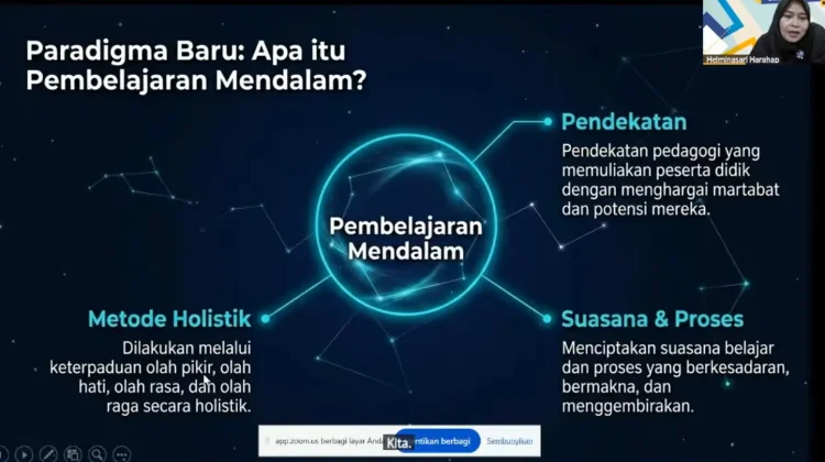Webinar BGTK Kaltim Luruskan Pemahaman soal Pembelajaran Mendalam