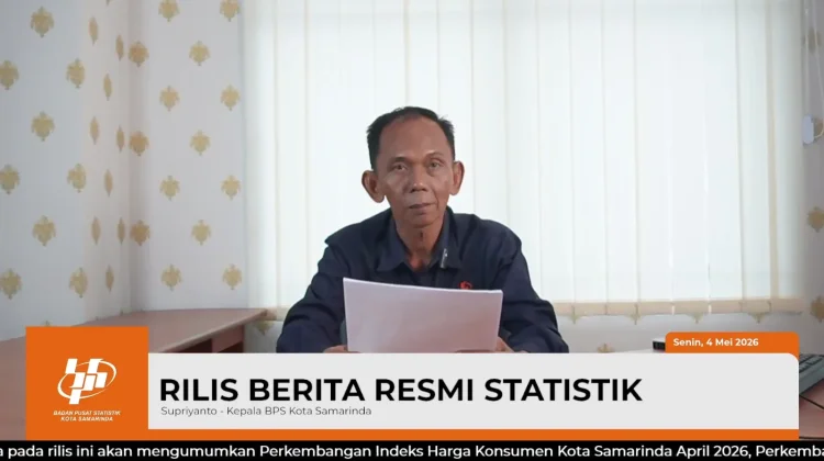 Inflasi Samarinda April 2026 Terkendali di tengah Tekanan Harga Energi dan Pangan