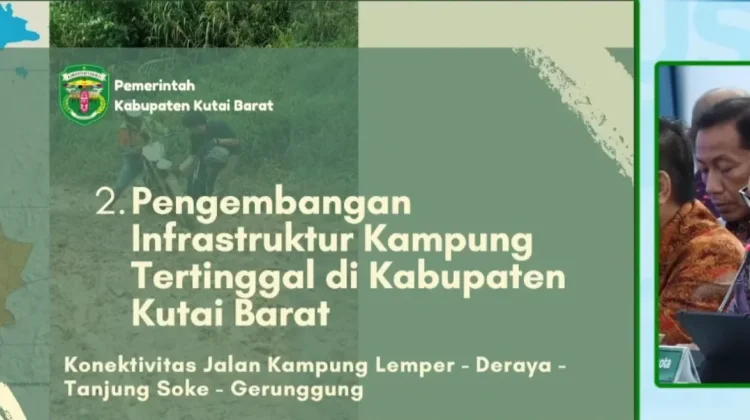 Pemkab Kubar Minta Dukungan Provinsi, Kemantapan Jalan ke Kampung Tertinggal