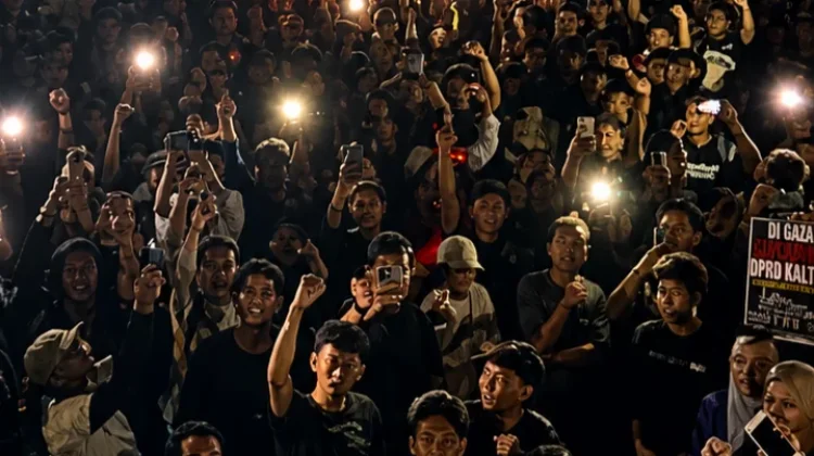 Mahasiswa Kaltim Tuntut Hak Angket DPRD Disahkan