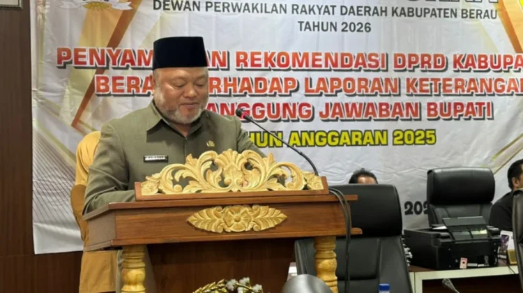 DPRD Berau Beri Rekomendasi LKPJ Tahun Anggaran 2025