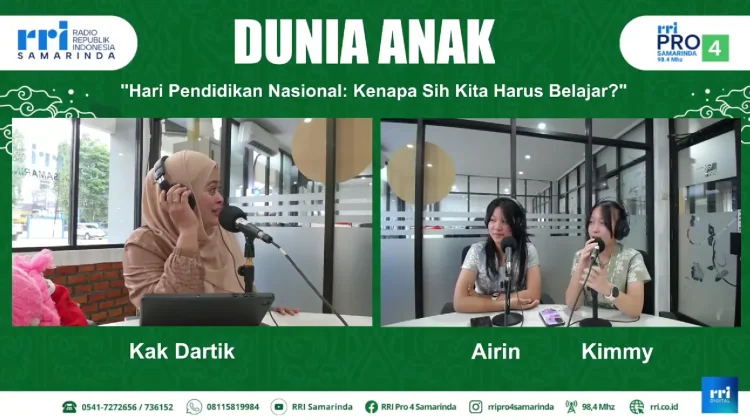 Hardiknas, Dua Pendongeng Samarinda Ajak Anak Indonesia, Belajar lewat Hobi