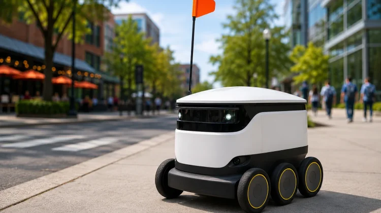 Robot Antar Makanan Makin Populer di AS