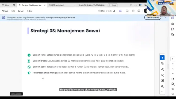 BGTK Kaltim Ingatkan Pentingnya Atur Penggunaan Gawai Bagi Anak