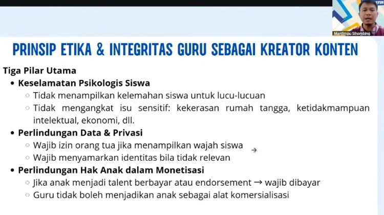 BGTK Kaltim Soroti Pentingnya Perlindungan Privasi Murid di Konten Digital