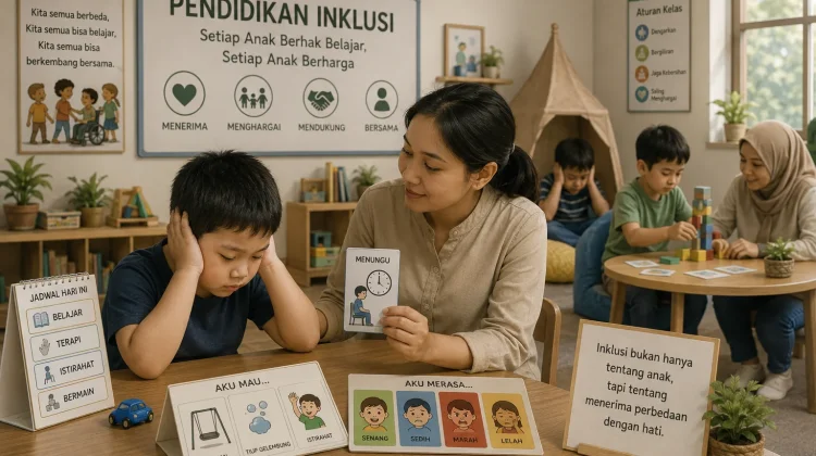 Sekolah Inklusif Dimulai dari Pembiasaan Sehari-hari