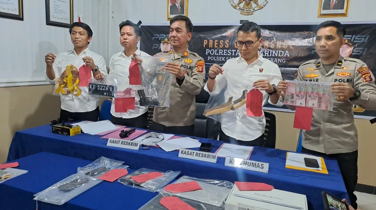 Modus Antar Paket, Empat Pelaku Rampok dan Sekap Satu Keluarga di Loa Janan Ilir