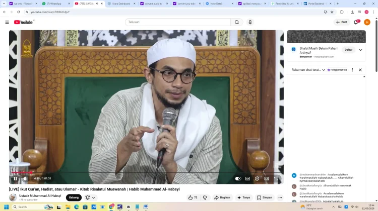 Istiqamah Kunci Berpegang Al-Qur’an dan Sunnah Nabi