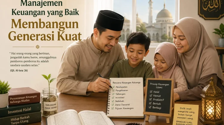 Manajemen Keuangan Yang Baik Membangun Generasi Kuat