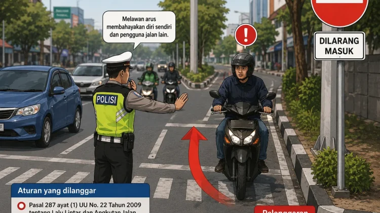 Halo RRI: Pelanggaran Arus di Jalan P Suryansyah Samarinda Dikeluhkan Warga