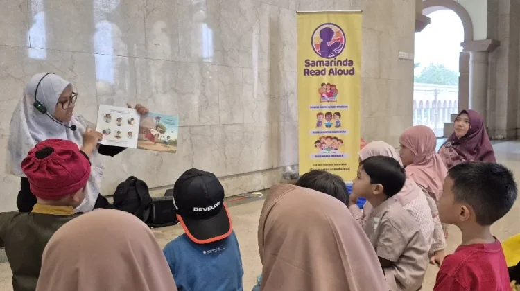 Membaca Nyaring Jadi Upaya Tingkatkan Budaya Literasi Anak di Samarinda