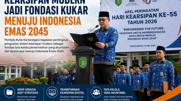 Kearsipan Modern Jadi Fondasi Kukar Menuju Indonesia Emas 2045