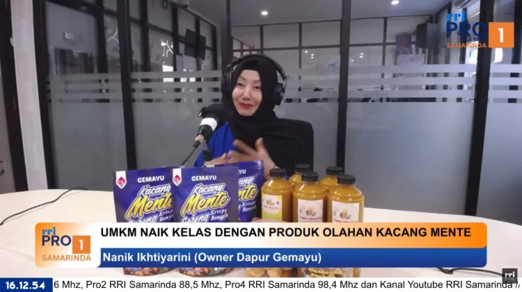 Dapur Gemayu Sukses Kembangkan UMKM Kacang Mente