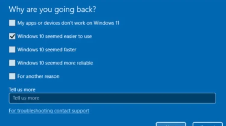 Cara Downgrade Windows 11 ke Windows 10