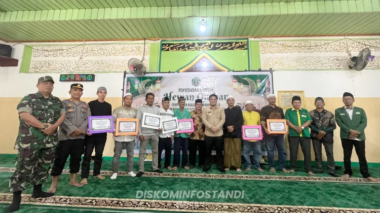 Pemkab Mahulu Salurkan Hewan Kurban ke Sejumlah Masjid
