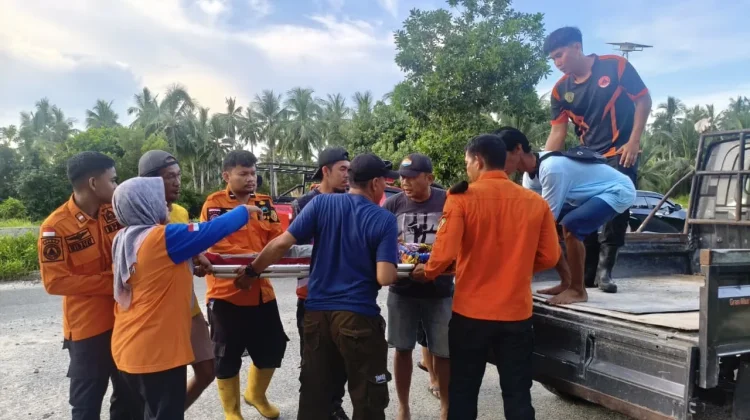 Nelayan Muda Tenggelam di Perairan Pulau Gusung, Tim BPBD PPU Lakukan Evakuasi