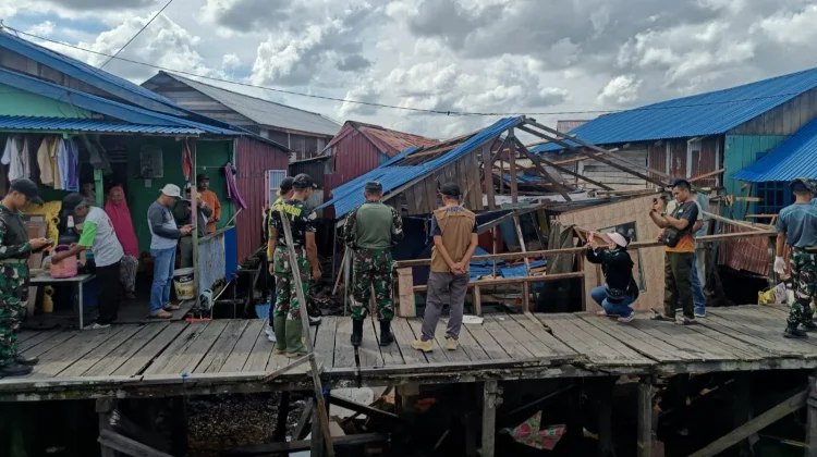 Satu Rumah Rusak Berat akibat Roboh di Bontang, BPBD Lakukan Asesmen