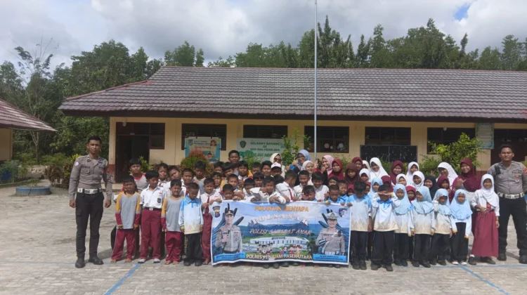 Polantas Penajam Menyapa Edukasi Anti Bullying di Sekolah