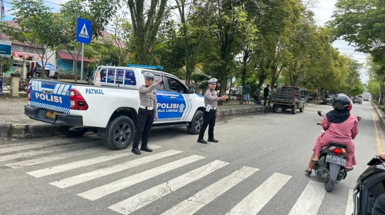 Satlantas Polres PPU Intensifkan Patroli Arus Lalu Lintas