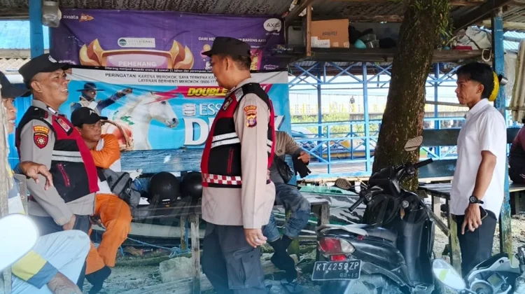 Polsek Penajam Optimalkan Patroli Dialogis Jaga Kamtibmas