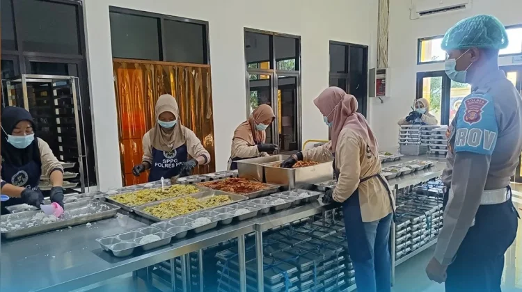 Polres PPU Awasi Keamanan Pangan Program MBG