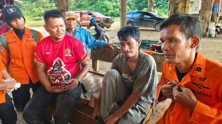 Tim SAR Gabungan Temukan Warga Sepaku yang Hilang di tengah Hutan PT ITCIKU