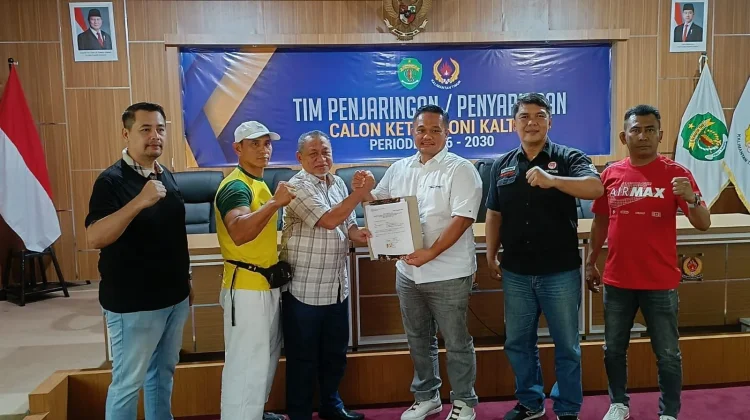 TPP Calon Ketua KONI Kaltim Terima Berkas Anderiy Syachrum