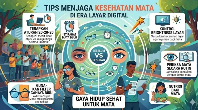 Tips Menjaga Kesehatan Mata di Era Gadget dan Layar Digital