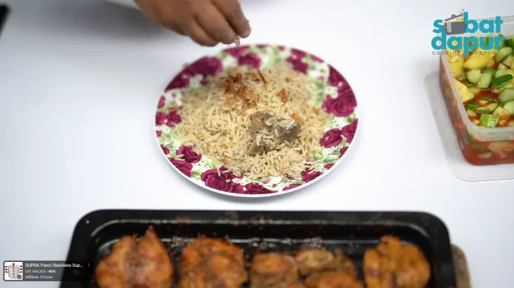 Nasi Kebuli dan Ayam Panggang, Menu Spesial Iduladha