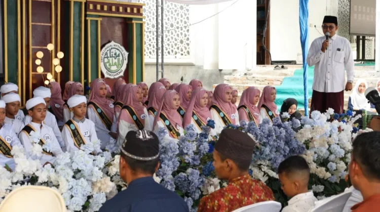 Sekda Kukar Hadiri Wisuda Tahfidz dan Tilawati Pondok Pesantren Ilmu Al-Qur’an