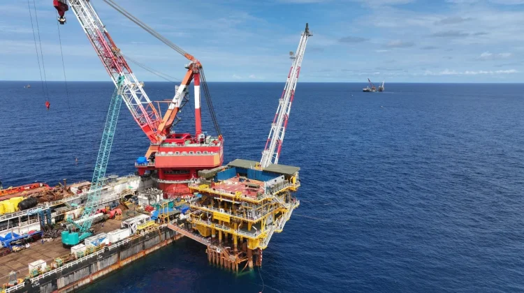 PHM Rampungkan Pemasangan Platform Offshore Manpatu di Perairan Mahakam