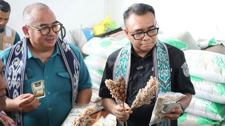 Bupati Kukar Resmikan Infrastruktur Desa dan Tinjau Produk Sorgum