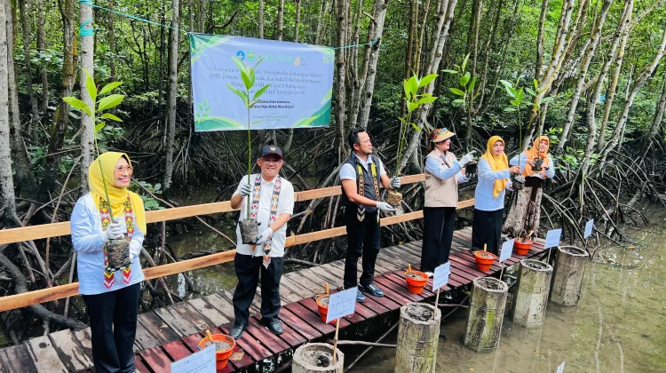 Milad ke-109 Aisyiyah, Menteri Abdul Mu'ti Tanam Mangrove di SMAN 8 Balikpapan