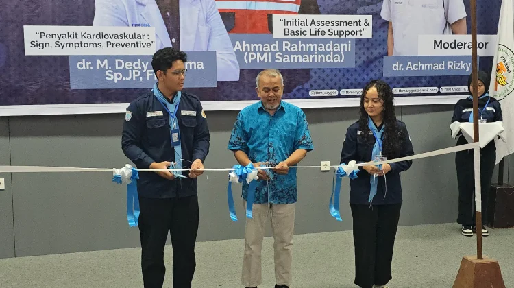 TBM Azygos UNMUL Angkat Edukasi Bantuan Hidup Dasar