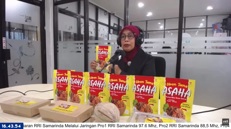 Hasrah Halik Sulap Hasil Laut Jadi Produk UMKM Unggulan Kaltim