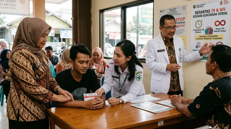 RSUD IA Moeis Soroti Pentingnya Edukasi Masyarakat untuk Pasien TB dan HIV