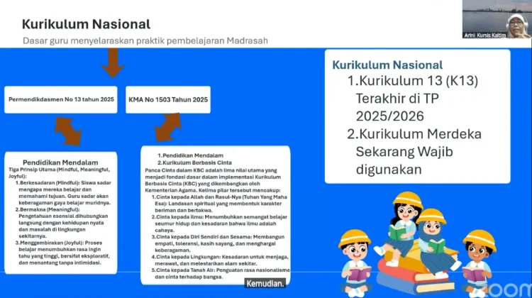 Kemenag Kaltim Samakan Persepsi Implementasi Kurikulum Nasional di Madrasah