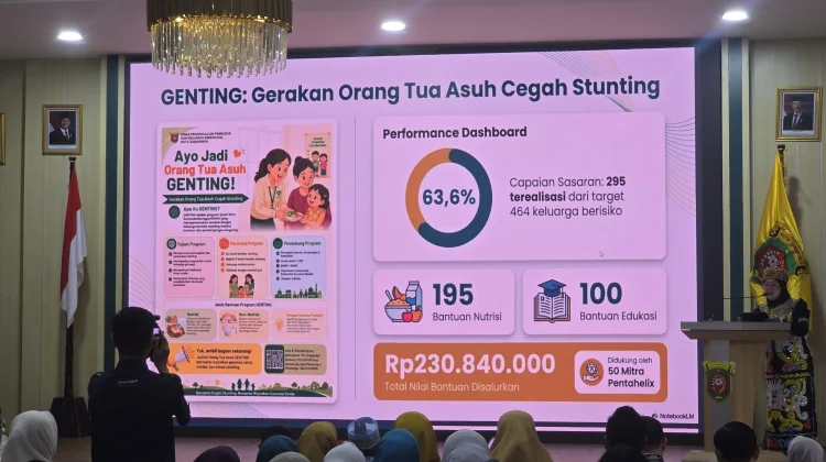 Genting Salurkan Rp230 Juta untuk Keluarga Risiko Stunting