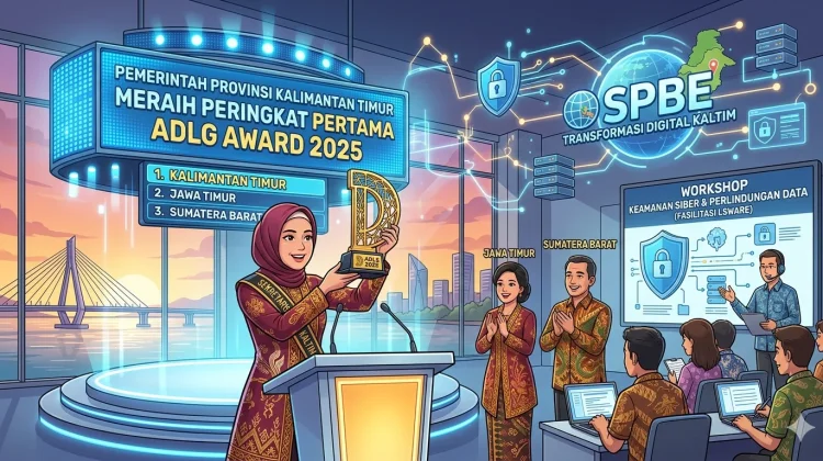 Kaltim Raih Predikat Terbaik Nasional dalam Kepemimpinan Digital