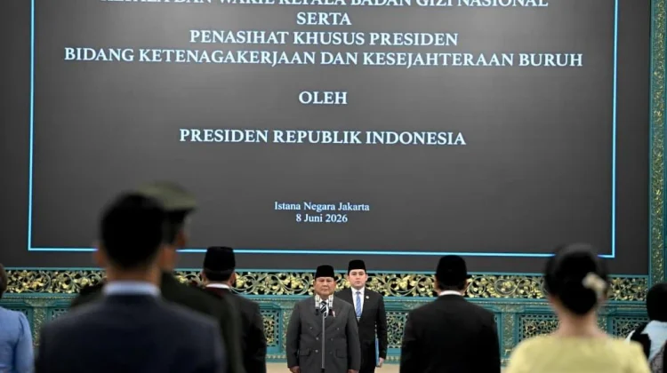 Presiden Prabowo Lantik Pimpinan Baru Badan Gizi Nasional