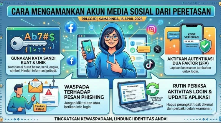Cara Mengamankan Akun Media Sosial dari Peretasan